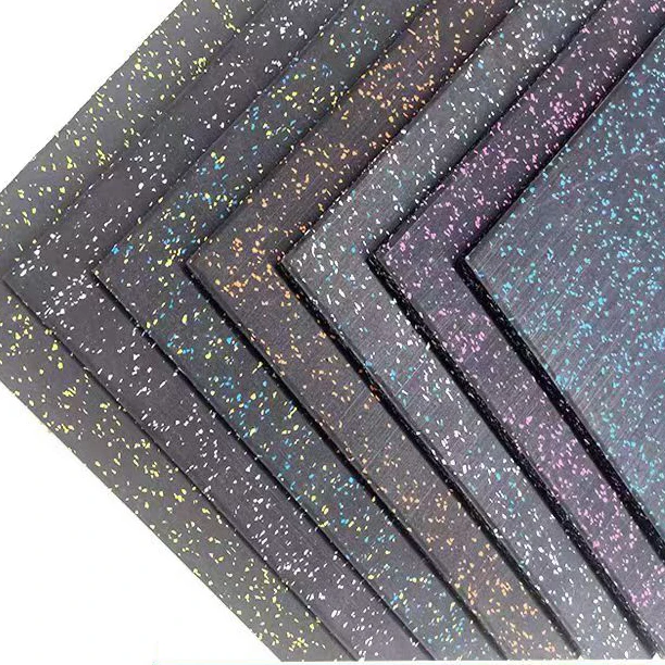 Rubber Floor Composite Type  Colored Particles
