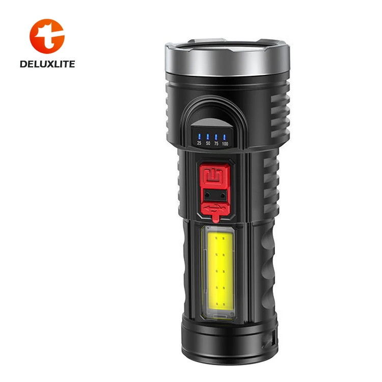 Hot Sales Rechargeable Led Flashlight OEM Linternas SOS Torch Lights Flashlight