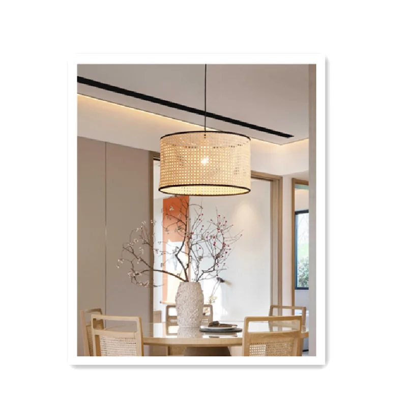 Linen Drum Lamp Shade for Pendant Floor Lamp Ceiling Light Large Fabric Lampshade