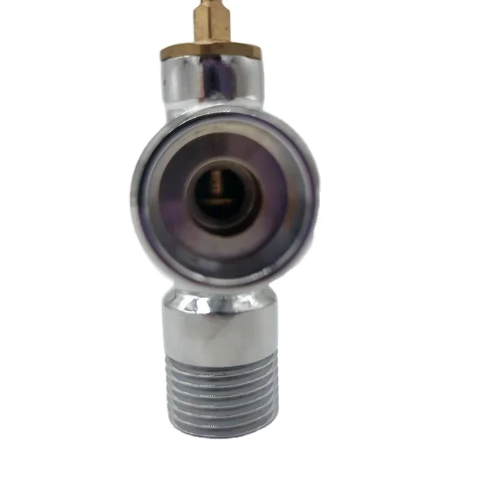 High Pressure Design Toilet Water 90 Degree 1/2  Brass Check Angle Valve Water Valve