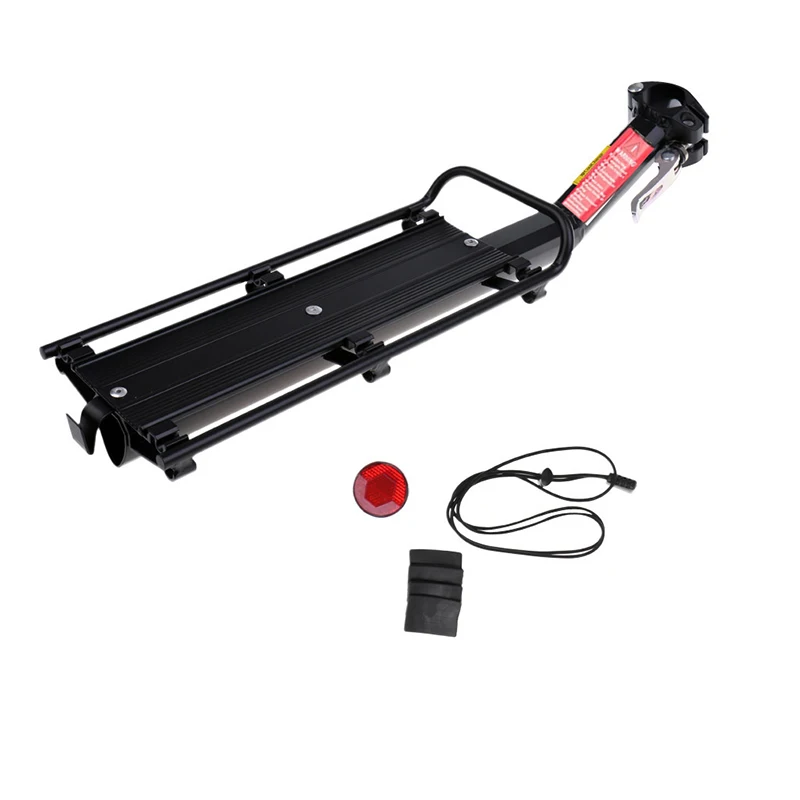 High Quality Quick Release Flat Rack Mountain Bike Aluminum Alloy Rear Rack Bicycle Carrier Luggage Rack Shelf