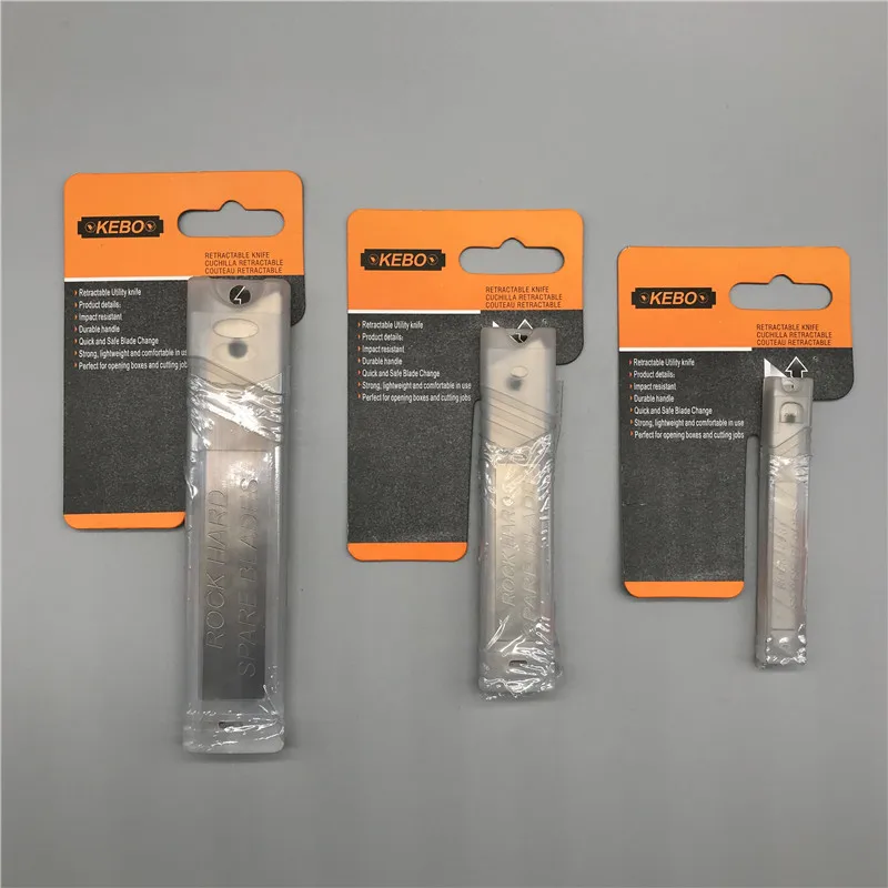 25mm wallpaper utility knife snap off spare carpet cutter blade steel materials sk5