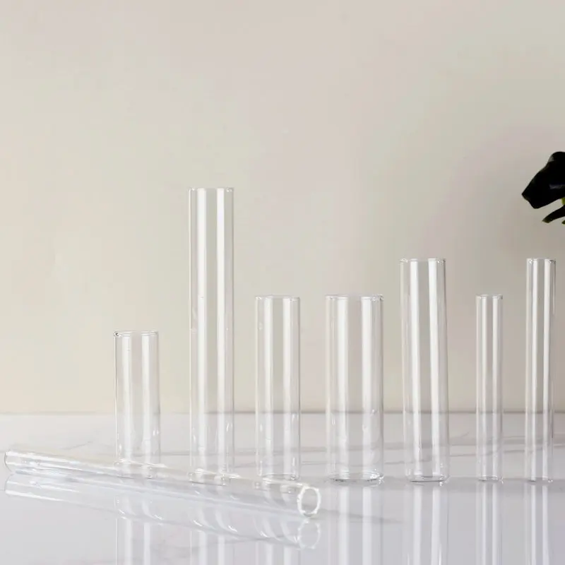 Round bottom Borosilicate Glass Test Tube for store scented tea