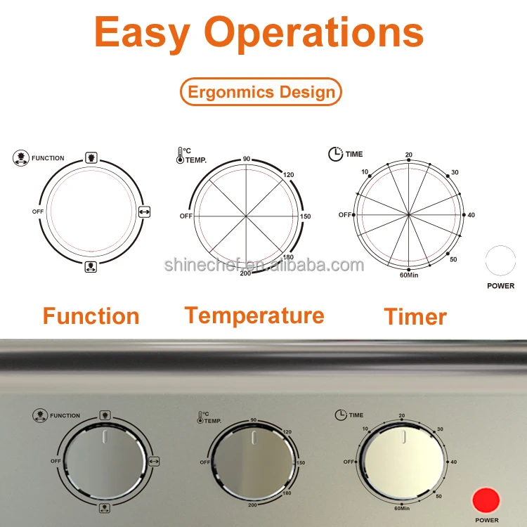 12L 14L 20L 23L 25L 28L 30L Countertop Electric Deep Fryers Digital Smart Air Fryers Oven Mini Toaster Oven