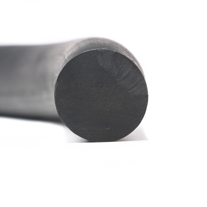 custom EPDM Sponge round solid rubber cord foam  rod used for building sealing