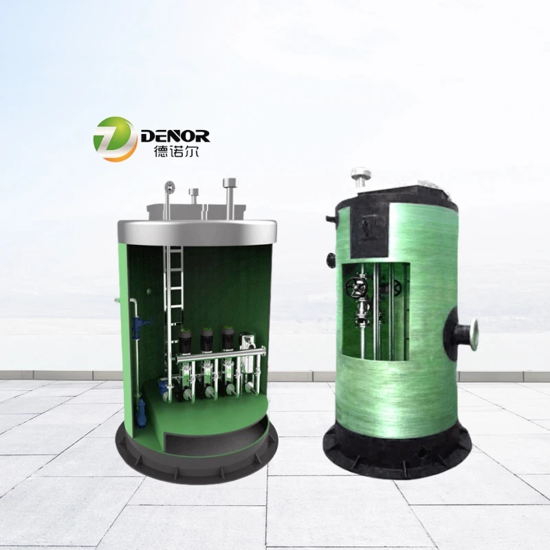 Integrated sewage lifting pump station plant assembly finished product shipment environmental protection and pollution-free
