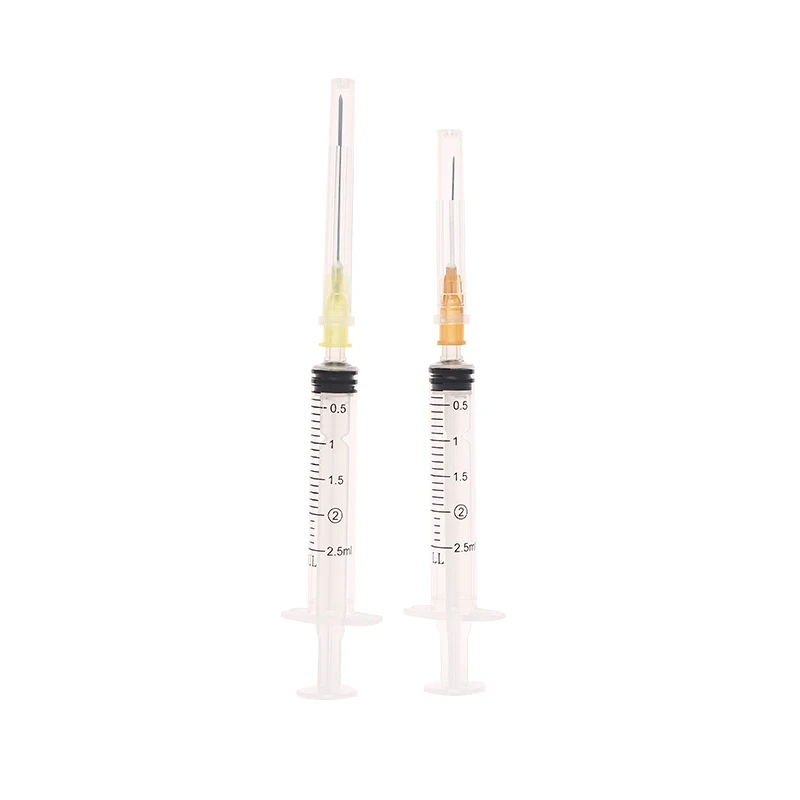 Medical Plastic disposable syringe 2cc for Injection