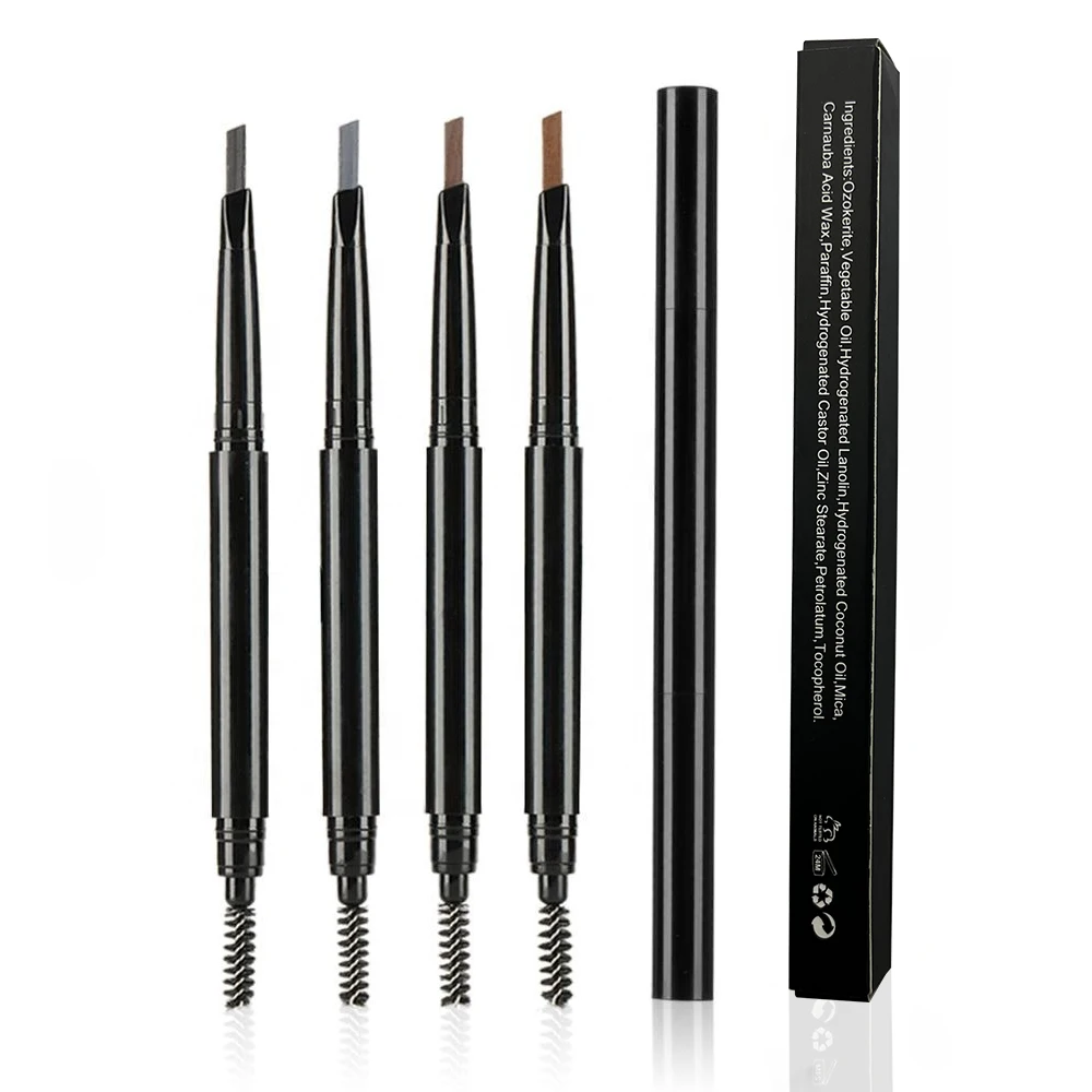 Replaceable core eyebrow pencil