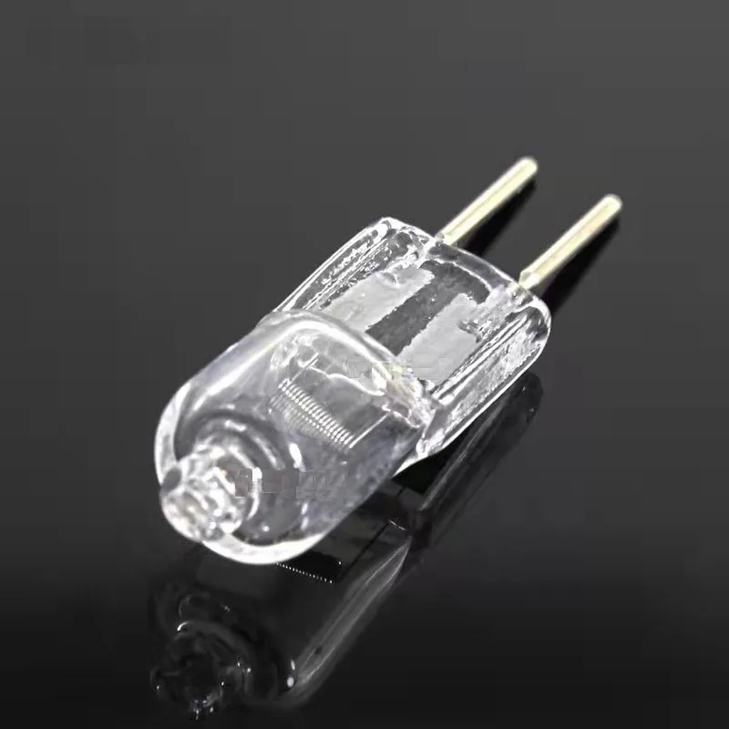 Customized cheap 20W halogen heating lamp tungsten needle small lamp G4 oven bulb halogen lamp