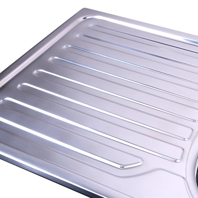 Cheap Easy Clean Fast Draining Sink Stainless Steel Small Single Kitchen Sink