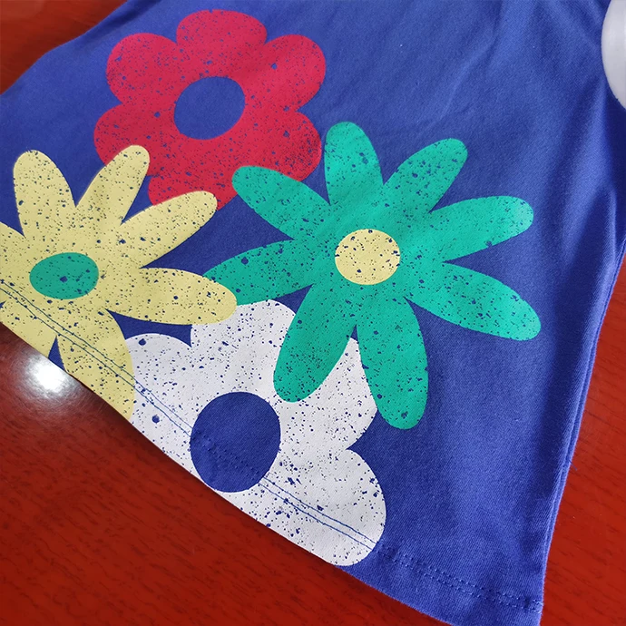 
Girls Clothing 2020 Summer Girls Clothes Sleeveless T-shirt+Shorts Cute Girls Blue White Jersey Suits Sets for 2-16 Years 