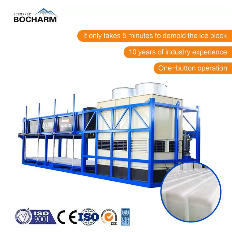 10 Ton/Day Low Maintenance Cost Industrial Ice Machine/Block Ice Machine in China