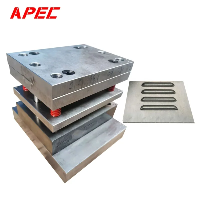 Louver Puncher Punching tools louver Customized Punch Die molds for Punching machine 60-120mm*12 Louver