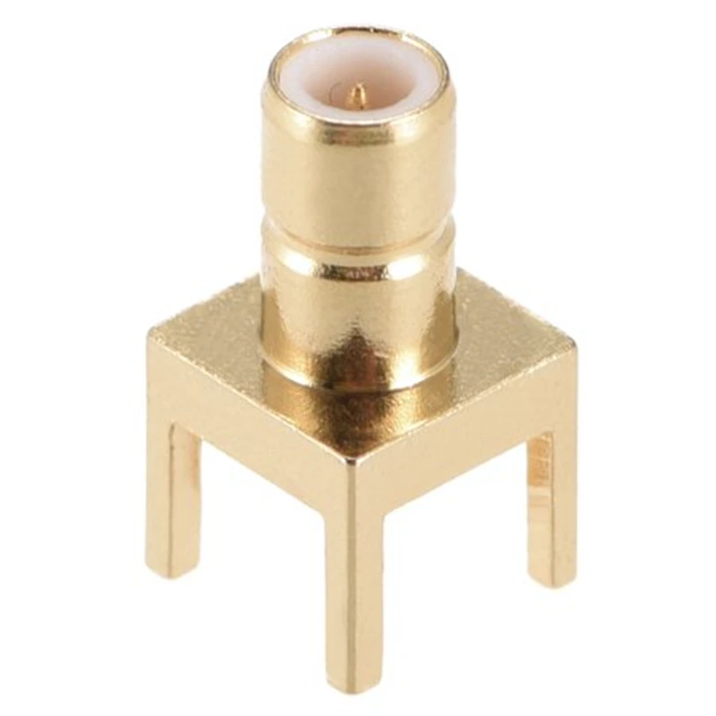 High quality SMB Male Center Solder For PC Board PCB Mount Straight RF Connector