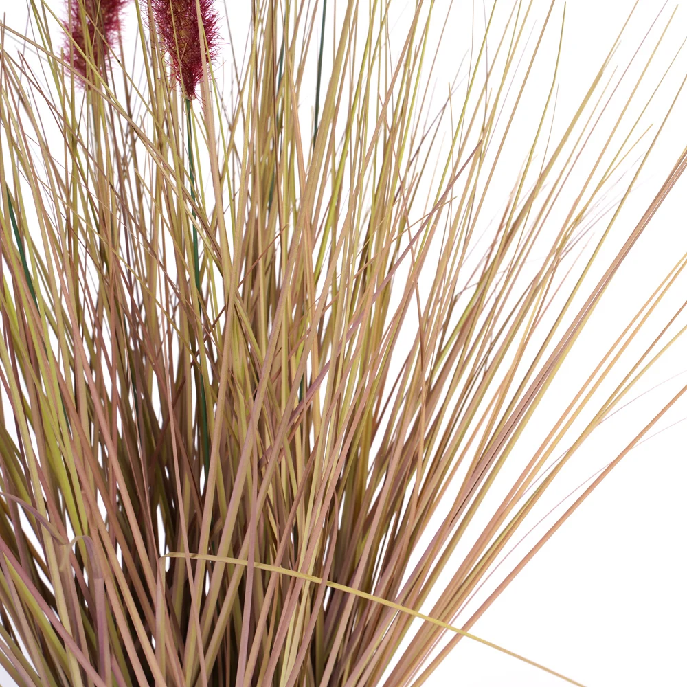 Most Popular Realistic indoor Decorative Artificial PVC Onion Grass Dog Tail Grass Plant