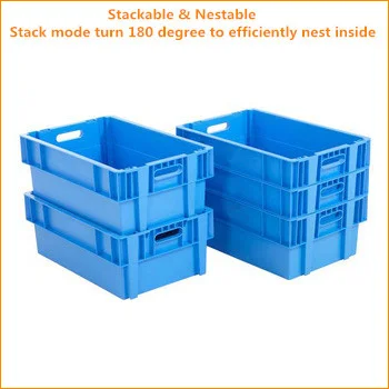plastic container/ transport plastic returnable tote box