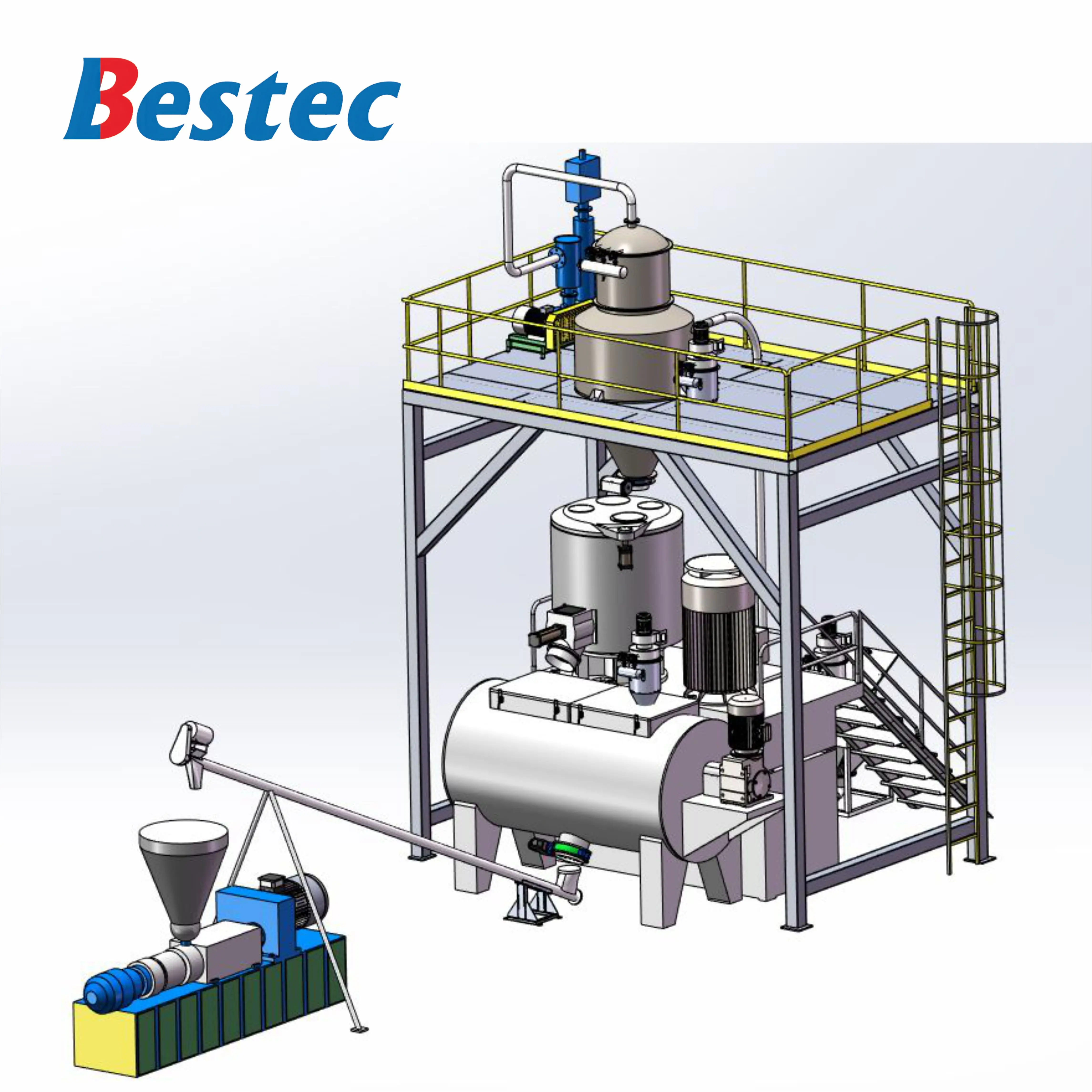 High Speed Mixer Plastic Pvc Mixer Machine Plastic Resin Pvc Turbo Mixer Machine For PVC Plastic Powder
