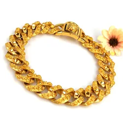 Gold Plated Bully Boxer Bulldog Bullies Cuban Link  Luxury Dog Collar Big Dog Chain