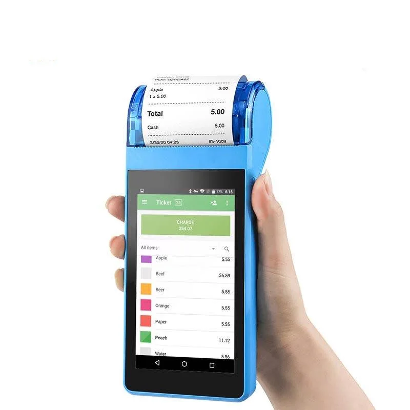 Professional Design 58mm Invoice Billing all in one Handheld pos Printer