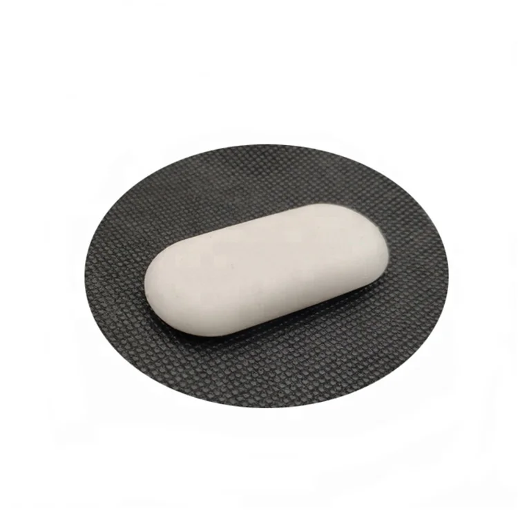 STASUN Customized Oval Shape TPR rubber White Pencil Eraser For School And Office