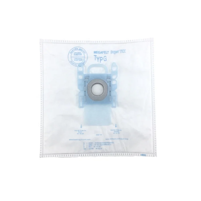 VACUUM CLEANER SPARE PARTS ACCESSORIES OF BOSCH TYPE G MICRO FILTER DUST CLOTH FABRIC BAGS