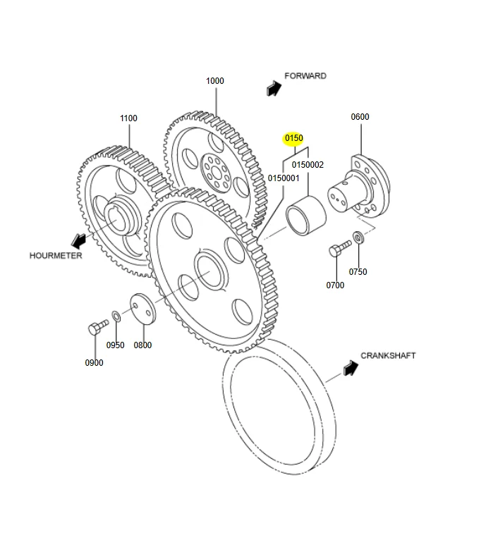 F1035-10025  BOLT  34A48-02100  37523-11100  37523-12101 Suit For Mitsubishi S6R2  Diesel Engine Spare part