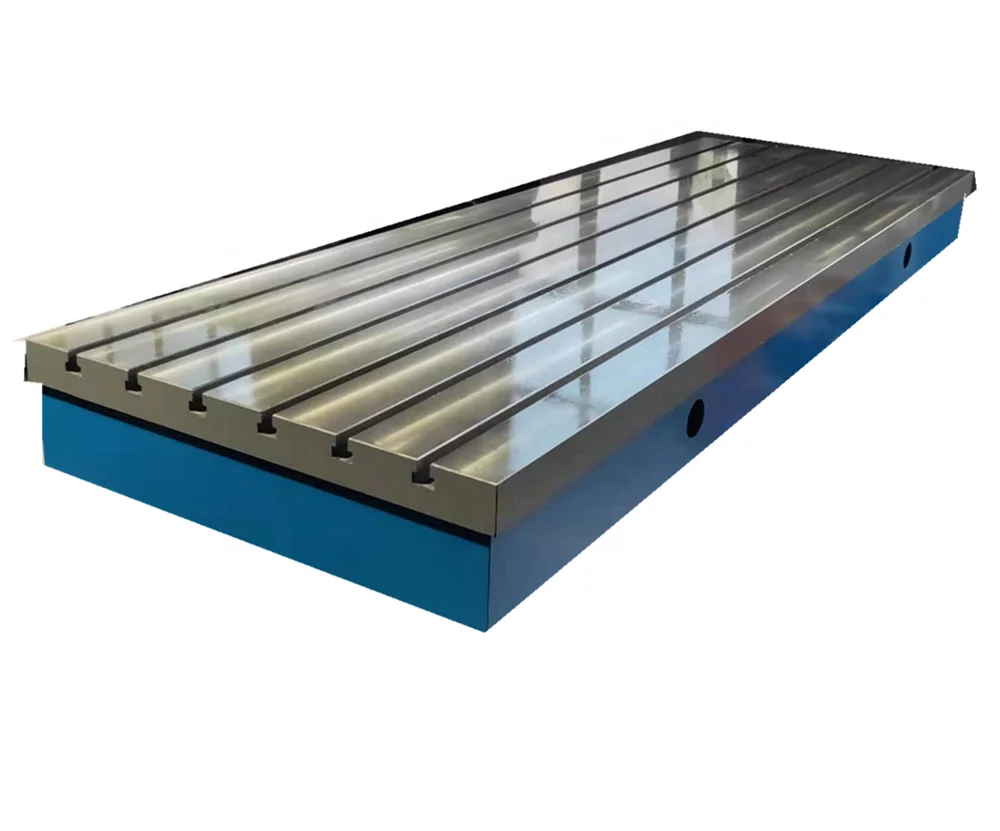 
2000x1000 mm Electrical Motor Testing T slots Cast Iron Bed Plate 
