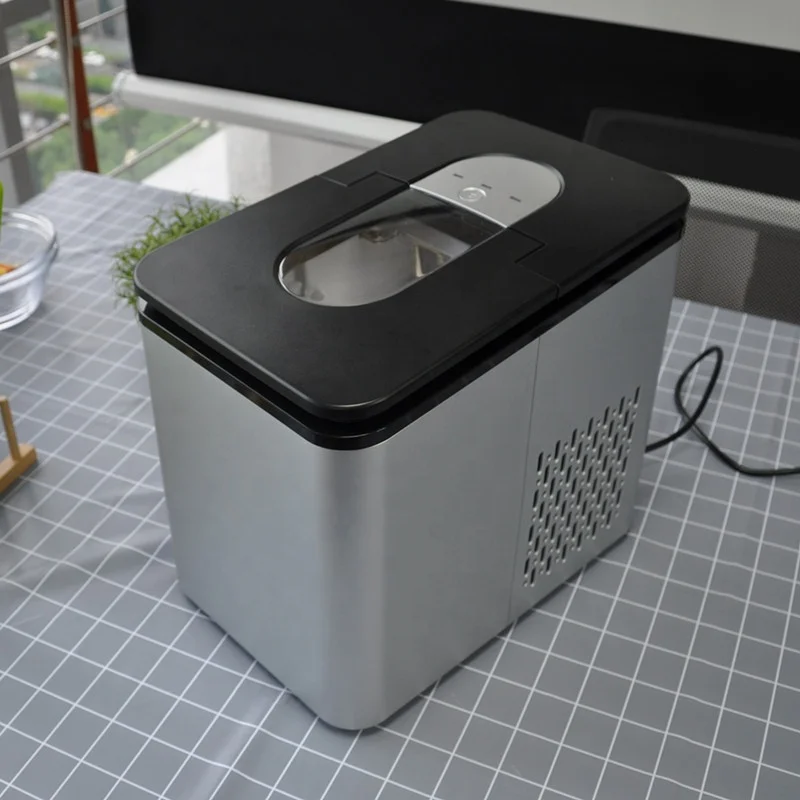 
Бытовая электрическая портативная машина для льда для столешницы, льдогенератор готов за 9 минут 