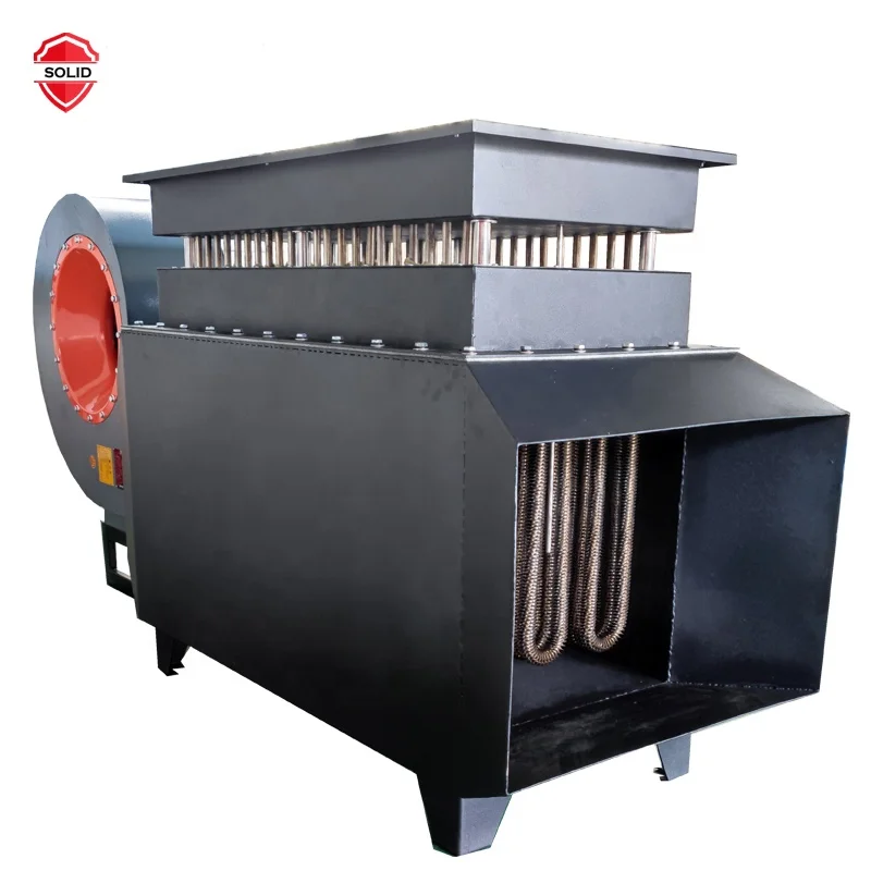 Тепличный нагреватель воздуха мощностью 50 кВт, Нагреватель воздуховода с воздуходувкой, Нагреватель воздуховода