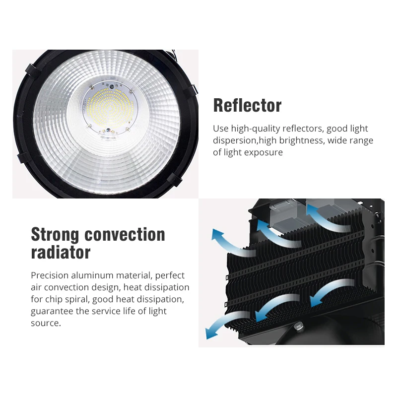 
Lamp Body Lights 200W Warehouse Lighting 2700k 200w High Power LED High Bay Light 