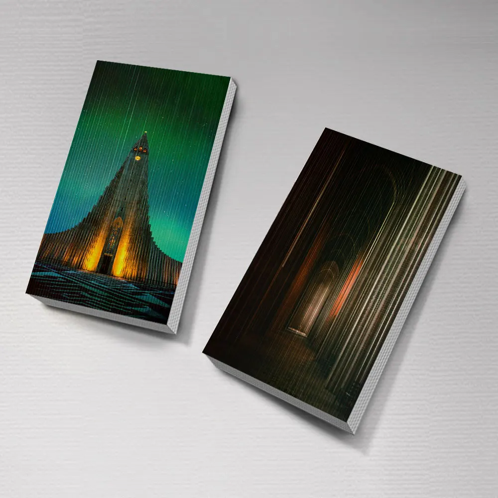 Personalized cards Artistic painting Household Goods Wall Sticker Gift Decoration