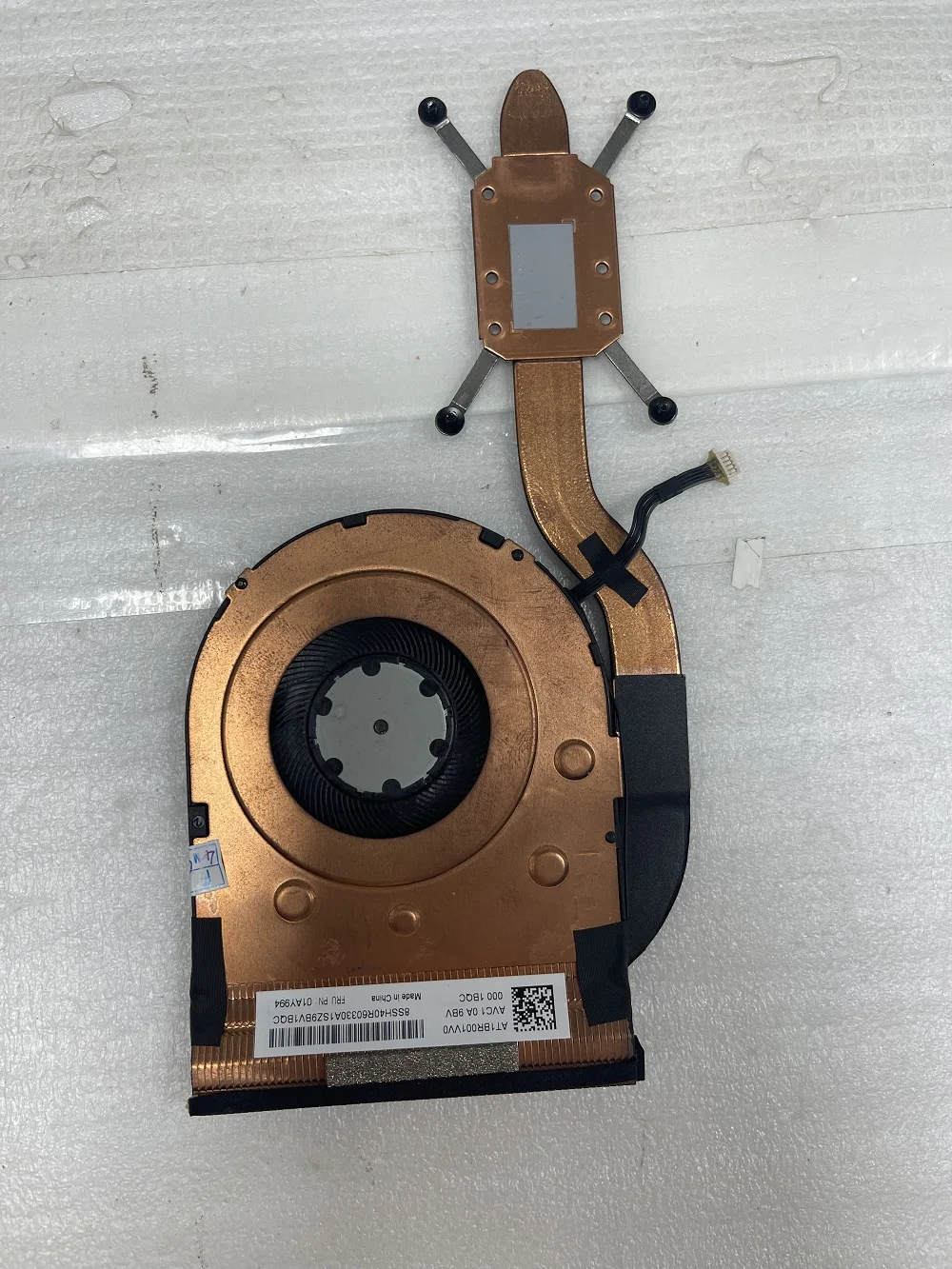 New Genuine FH for Lenovo ThinkPad T490s Cooling Fan and Heatsink 01AY994 01AY995