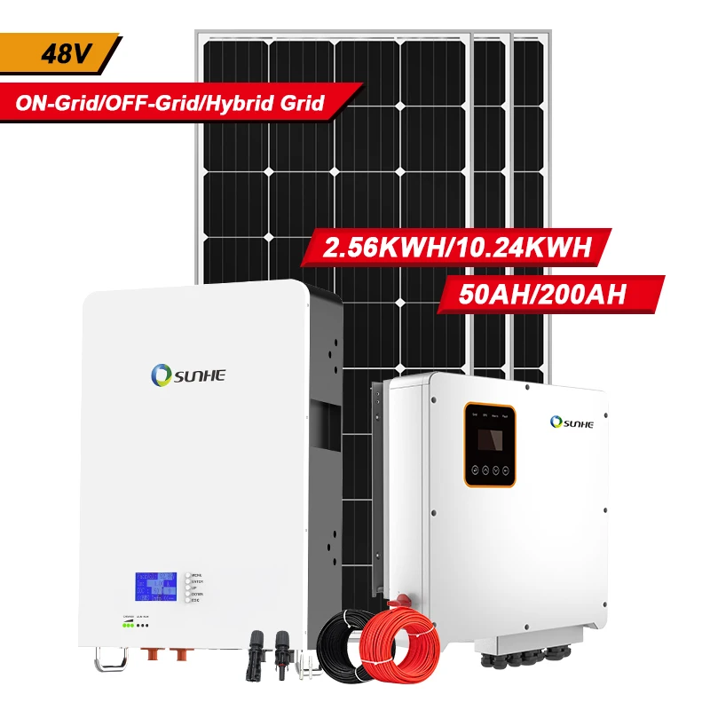 51 2 В стена для хранения энергии 48 Вольт 100ah 5kwh 10kwh PowerWall Lifepo4 литиевая батарея солнечной системы