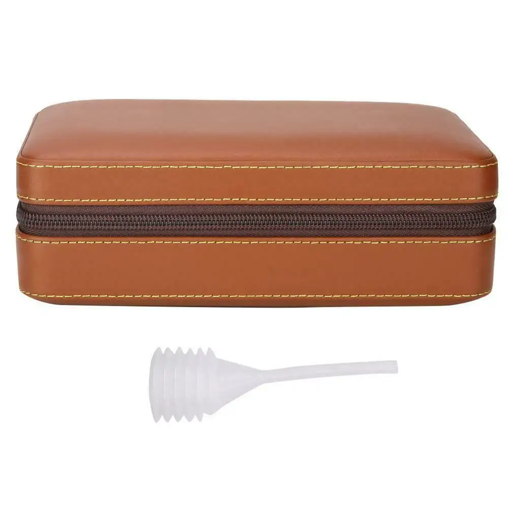 Cigar Humidor Portable Travel Cigar Case Moisturizing Box With Humidifier For Cigar Storage