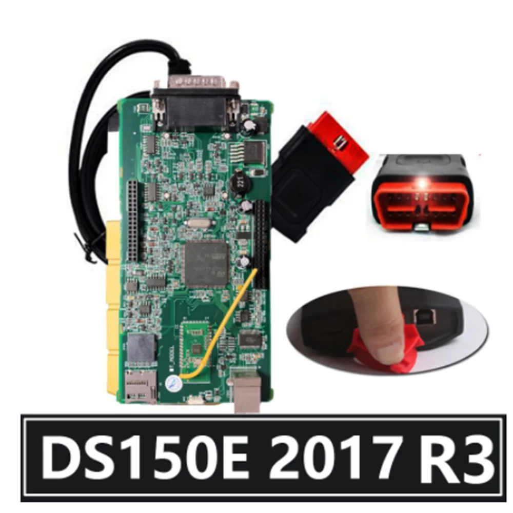  Автомобильный сканер OBD2 DS150 E TCS Pro + obd2 диагностические инструменты для автомобилей/грузовиков и Verison