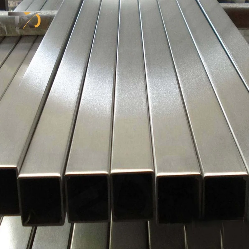 Square Hollow Steel Tube 304 Stainless Steel Capillary Tube 50mm Stainless Steel Pipe Slide Seamless Tube Pipe