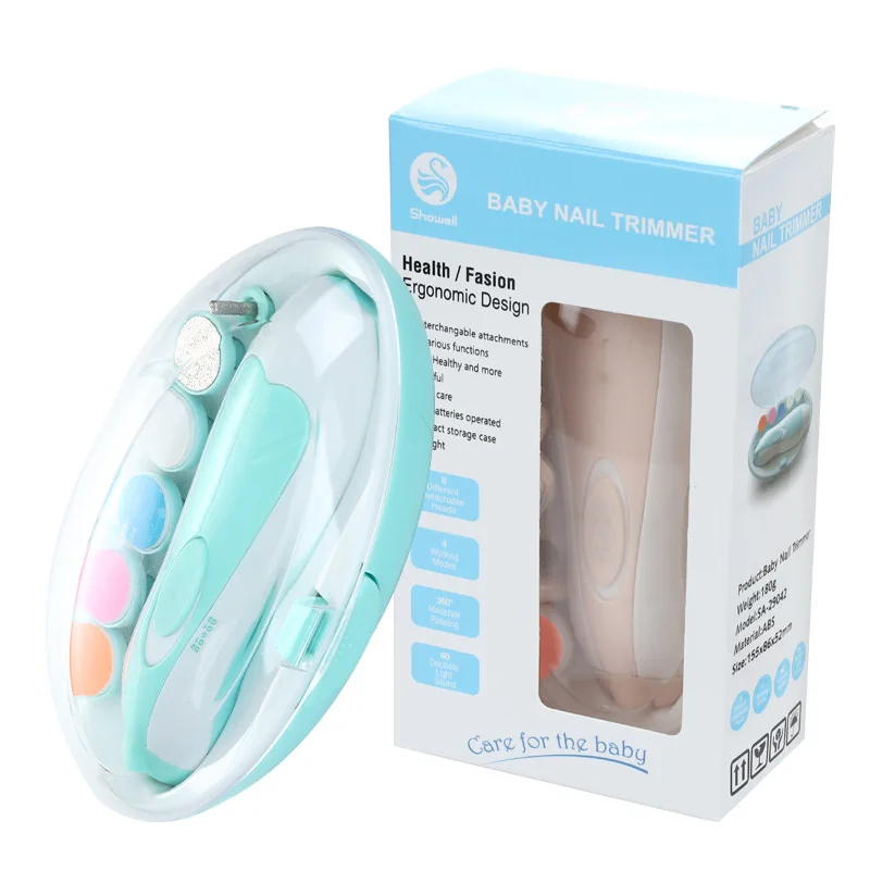 Factory Price High Quality Electric Nail Clippers For Baby Adult Low Noise Kids Nail Cutter File Nail Trimmer Care Kit