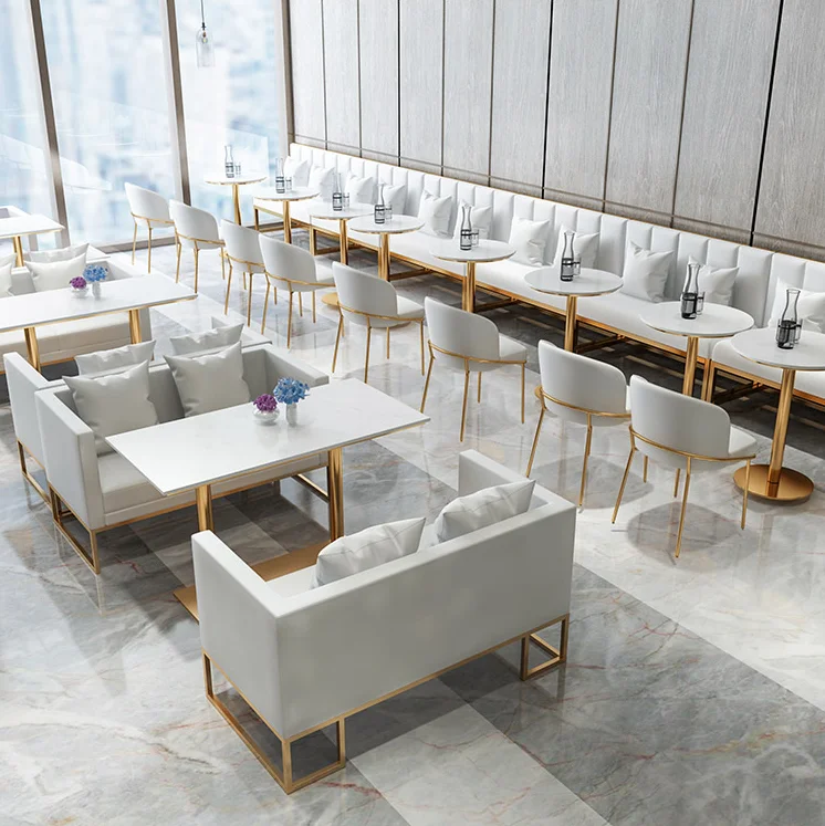 Wholesale Modern design tables and chairs set for cafes and restaurants