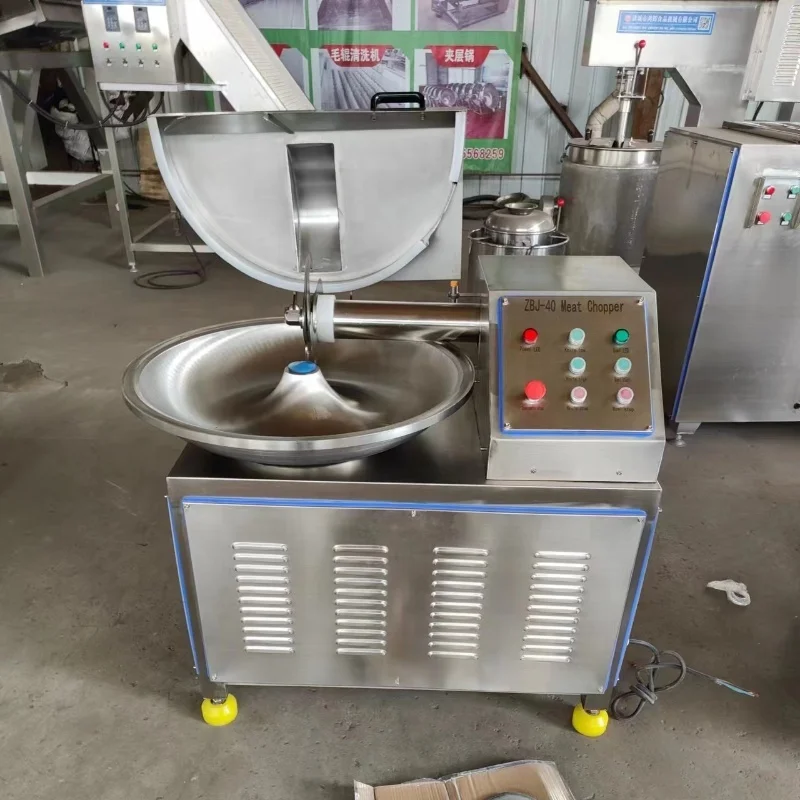 Factory Sale Sausage Meat Bowl Cutter Used / Vegetable Bowl Chopper Machine / Bowl Cutter Chopper Mixer