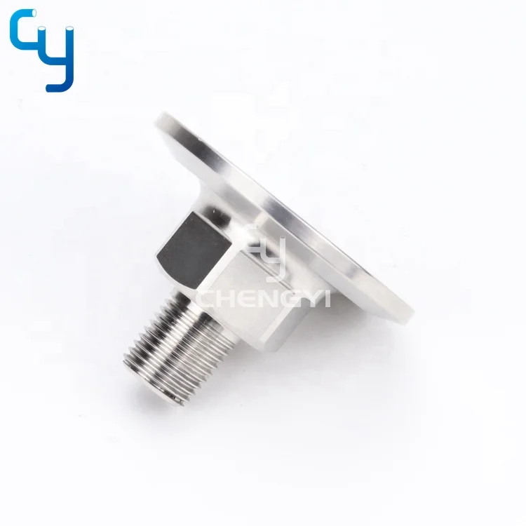 Stainless steel 304/316 sanitary pipe fittings clamped male adapter / adaptor