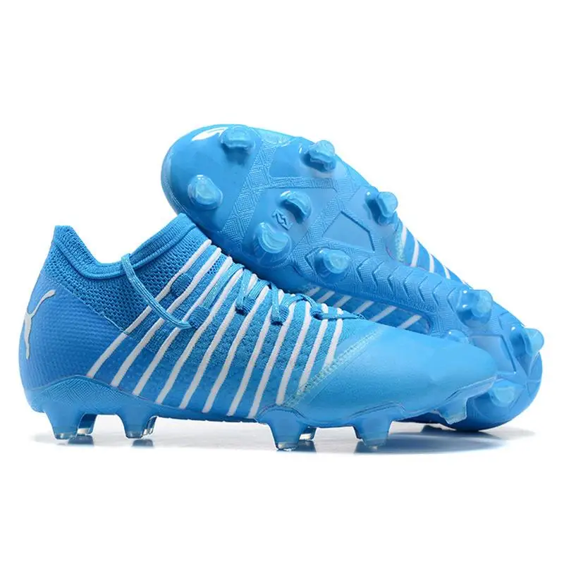 Mens Soccer Shoes Future Z 1.3 FG Teaser Limited Edition Cleats Light Blue Instinct Orange Black Red Black Football Boots