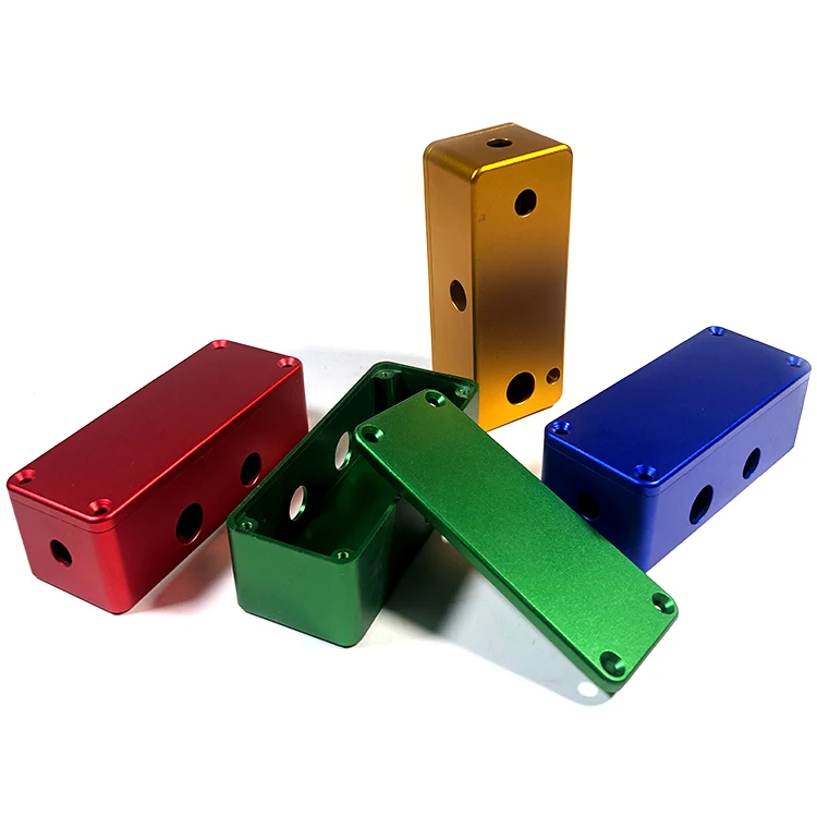 Aluminum Anodized Customized CNC ecu or PCB enclosure