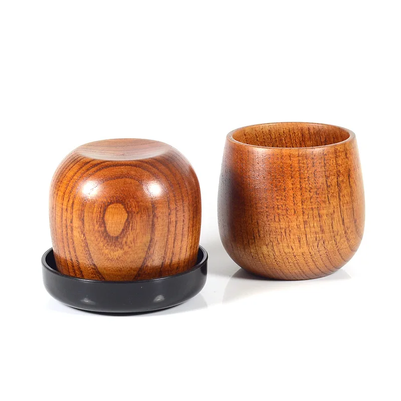 Solid Wooden Anti-Fall Sieve Cup KTV Bar Entertainment Supplies Shake Set Food Stall Barbecue Dice