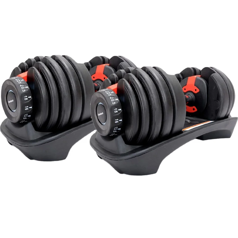 Home dropshippers dumbells 24KG manubri regolabili 40kg adjustable dumbbells bumper barbell pair