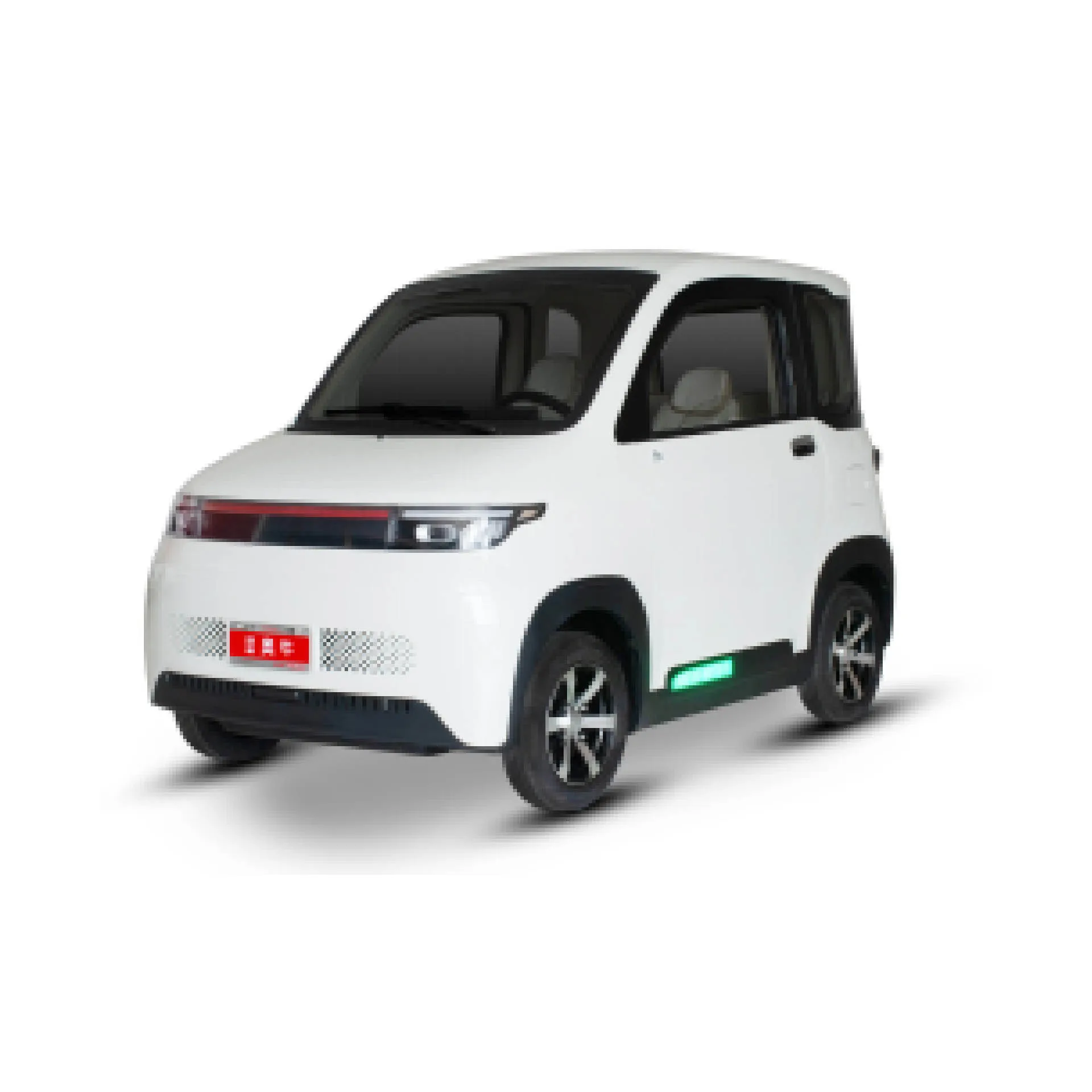 Electric 4-Seater Car 4KW 72V 150Ah 45km/h 4-Wheeler EV Vehicle with 4 Wheels