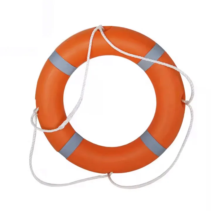 High Quality 2.5kg & 4.3kg HDPE Plastic Float Life Buoy Ring Manufacture Water Rescue Safety Foam Material