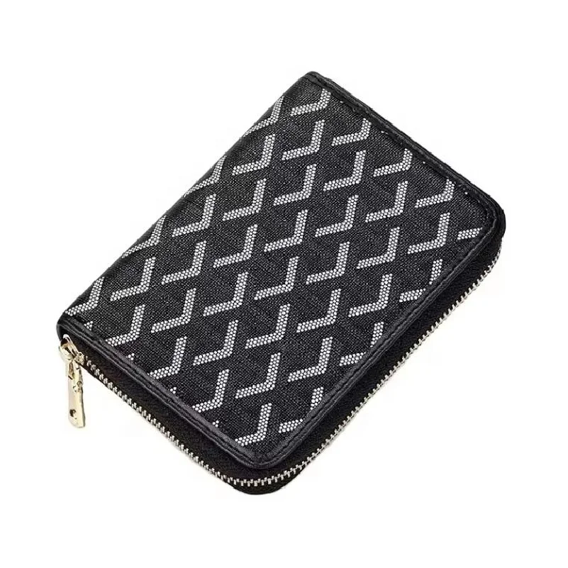 Designers Luxury Vintage Style Genuine Leather Wallets for Men Famous Clutch Wallet Card Holders Coin Purse PU Lining Handbag