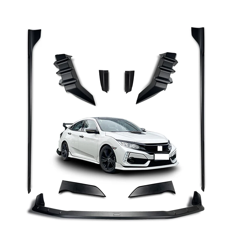 bodykit for honda civic 10th gen type r body kit sedan 2016 2015-2020