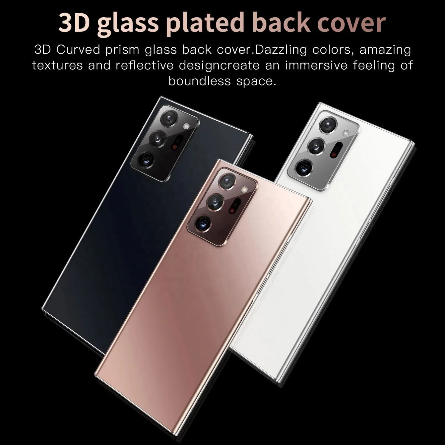 2023 Wholesale New Unlocked Note20  10 Core Smart Android Cell Phone 6.9 inch 3G+32G Mobile LIYUN Phone With Stylus Pen