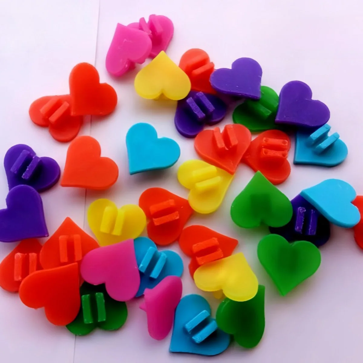 Bicycle Spoke Beads Bicycle Colored Beads Baby Stroller Spokes Heart Shaped Pentagram Various Colors